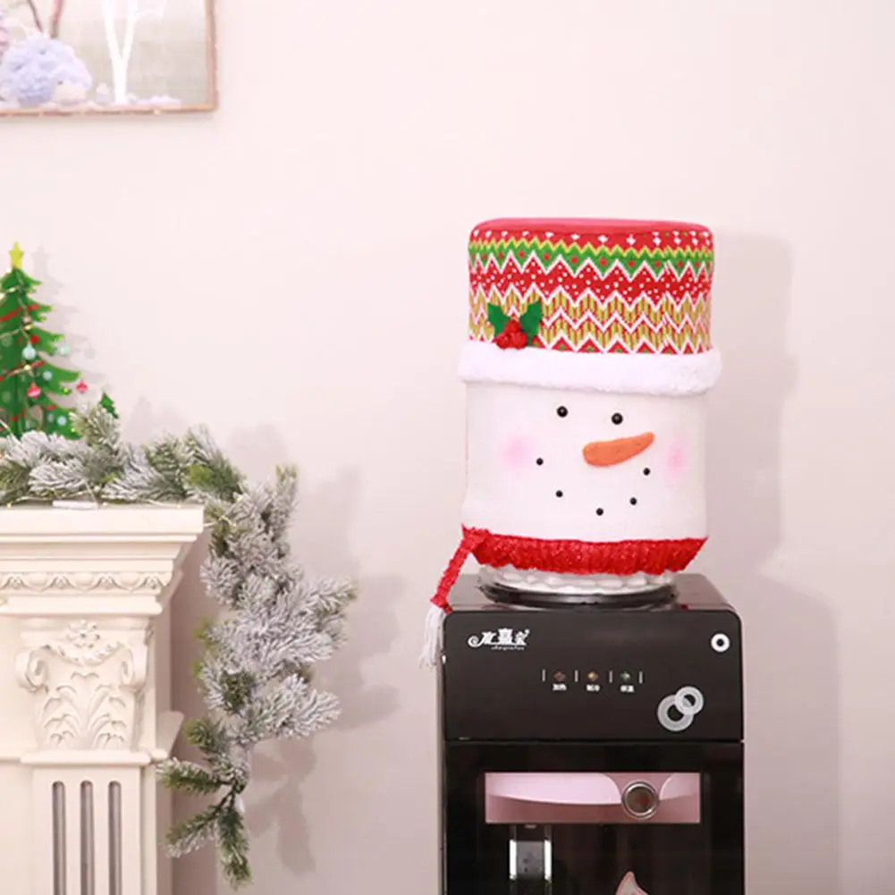 Мультяшная ткань высокоэластичная пылезащитный чехол для дома Рождество