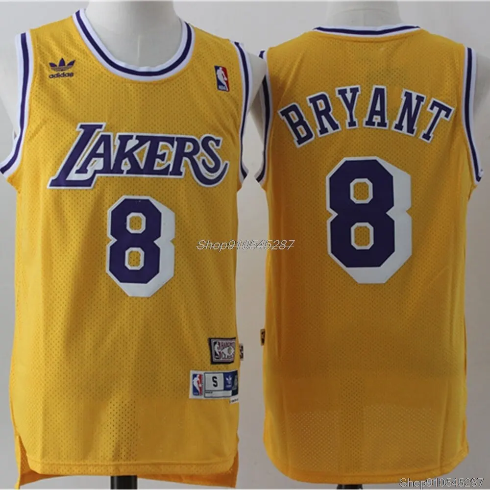 

NBA Men's Los Angeles Lakers #8 Kobe Bryant Basketball Jersey Commemorative Edition Swingman Jersey Mesh Embroidery Men Jerseys