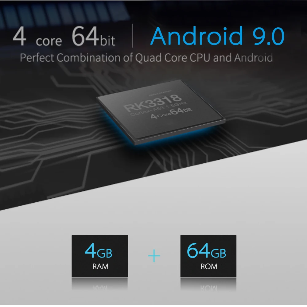 ТВ-приставка X88 MAX PLUS с Android 9 0 4 Гб ОЗУ 64 ПЗУ четырехъядерный процессор RK3318 2 и 5 ГГц