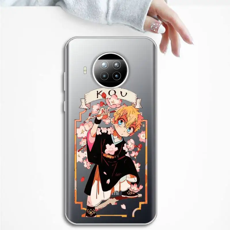 

Toilet Bound Hanako Kun Phone Cases Transparent Clear for Xiaomi Redmi note 10 t 8 9 pro lite 11