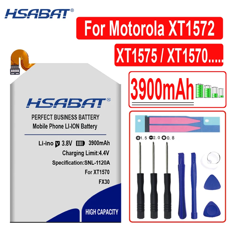 HSABAT аккумулятор FX30 3900 мАч для Motorola Moto X Pure Edition X style Pure X style X+ 2 XT1570 XT1572 XT1575