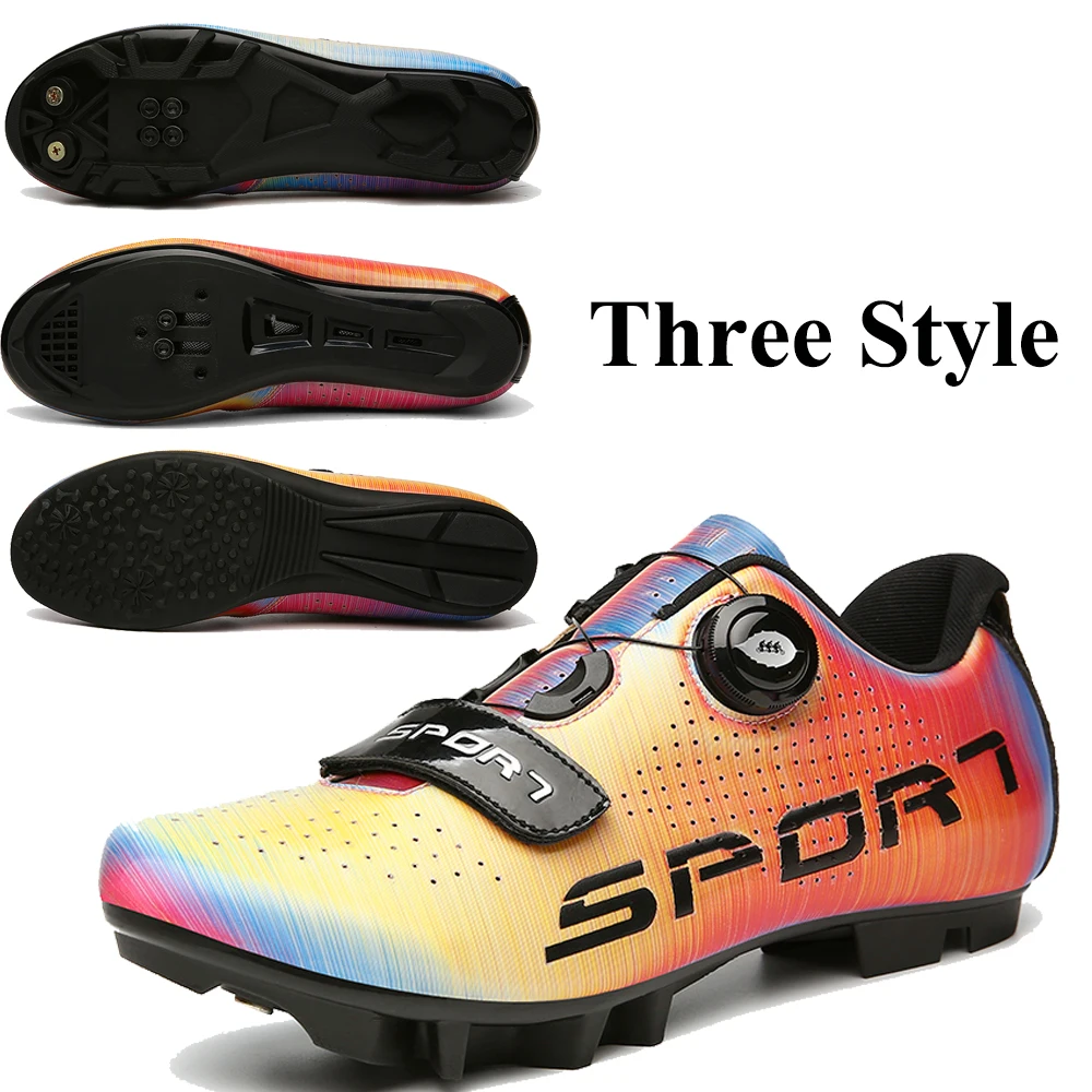

MTB Cycling Shoes Men Professional Road Biking Shoes Self-locking Ultralight Bicycle Sneakers Outdoor Mountain Bike Shoes New