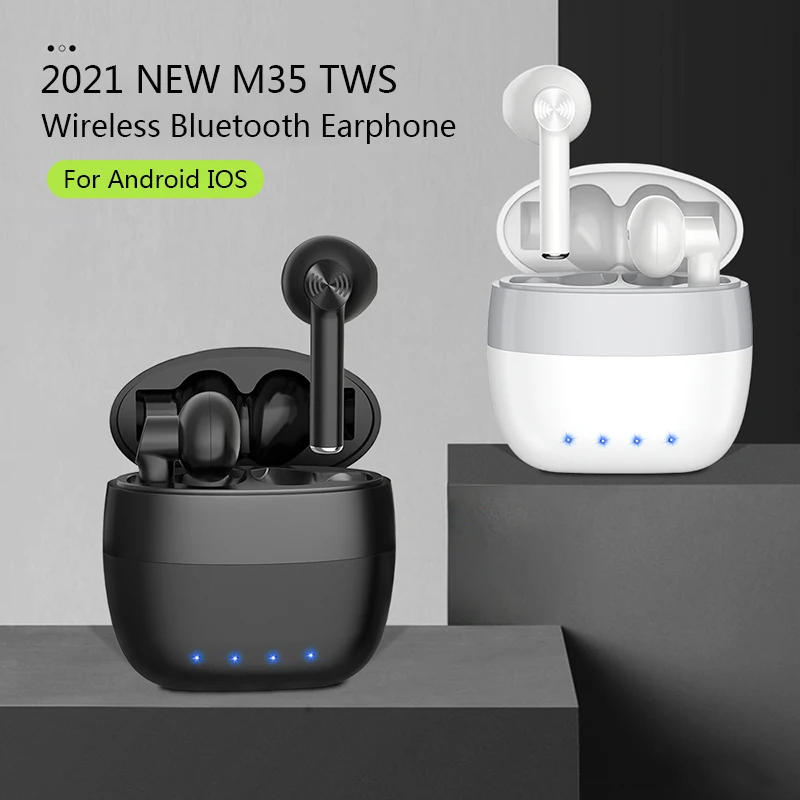 Оригинальный M35 наушники-вкладыши TWS наушники Bluetooth Беспроводной Наушники Hi-Fi