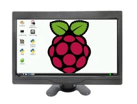 10 1inch 1024600 hdmi compatible hd vga av multipurpose display monitore for raspberry pi 1 2 3 4 bananaorange pi pc