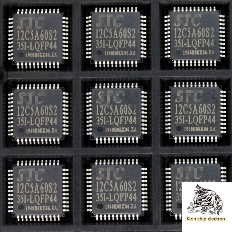 5 шт./лот STC12C5A60S2 stc12c5a60s2-35i-lqfp44g 12c5a60s2 однокристальный ядро IC | Электронные