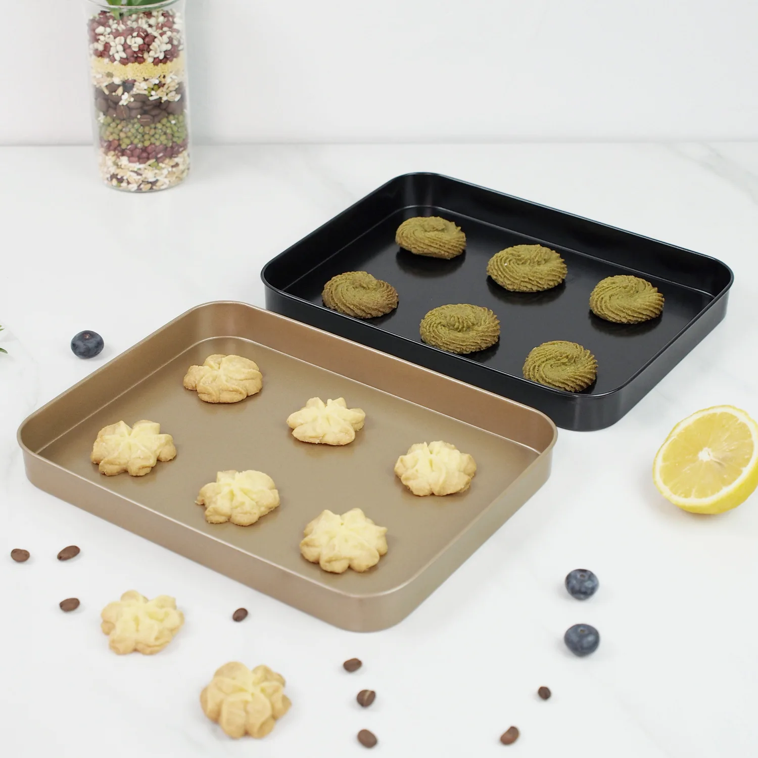 

10 Inch Rectangular Baking Pan, Cake Biscuit Bread Mold Non-Stick Food Grade Coating