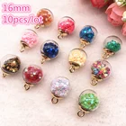 Бусины стеклянные, 21x16 мм, 10 шт.