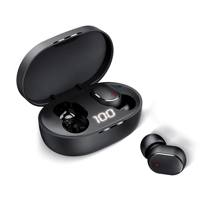 Беспроводные наушники E6S TWS стерео водонепроницаемые с шумоподавлением и