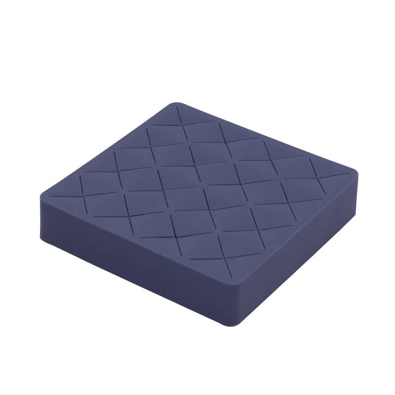 Navy Blue 16 сетка Силиконовый Футляр Для Хранения помады Сумочка для макияжа, косметичка Дисплей Стенд Макияж Кисти губка держатель для косметики - Цвет: Navy Blue