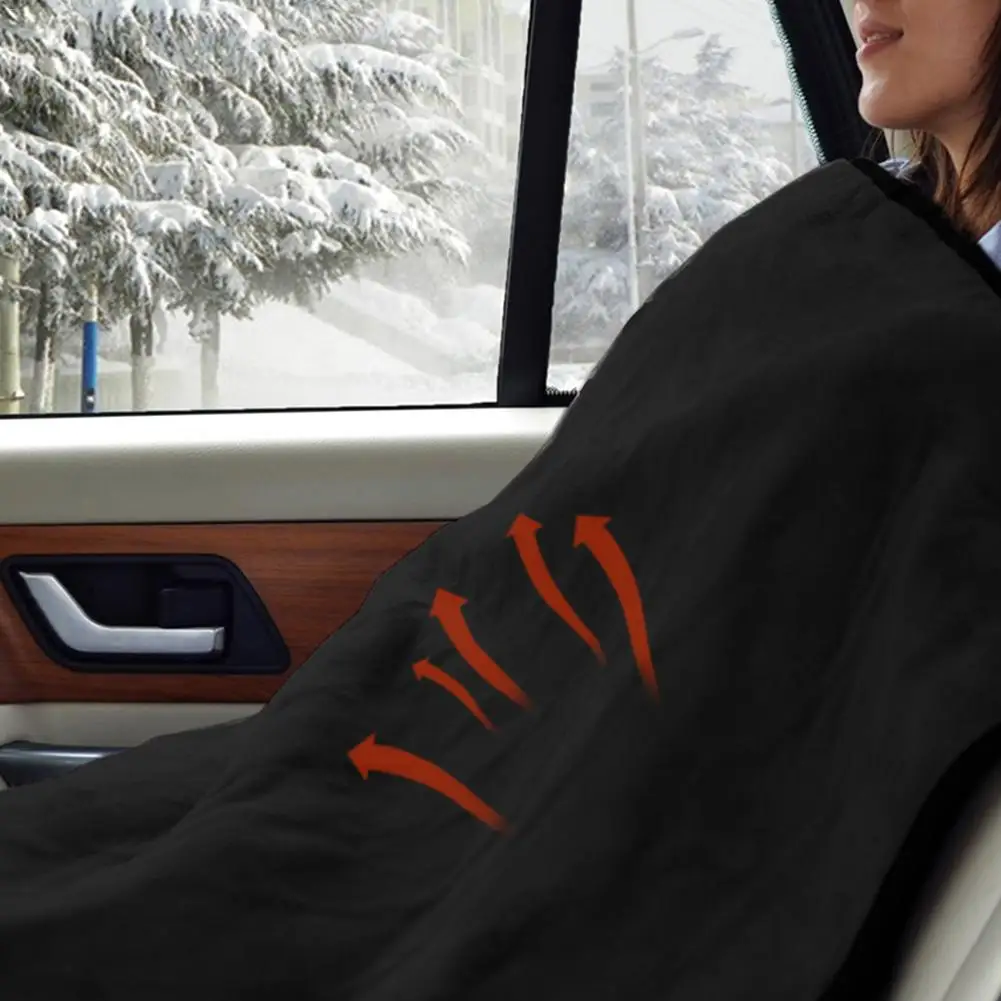 

150*100cm 12V Car Heating Blanket Lattice Energy Saving Warm Auto Electrical Blanket For Winter Car Heateing Accessories