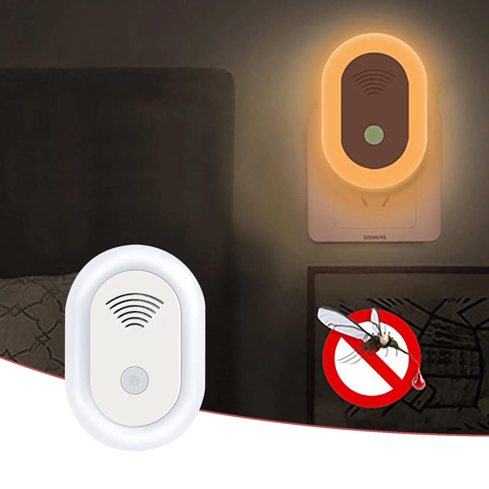 ПЭТ репеллент отпугиватель мышей Электронный ультразвуковой электромагнитных