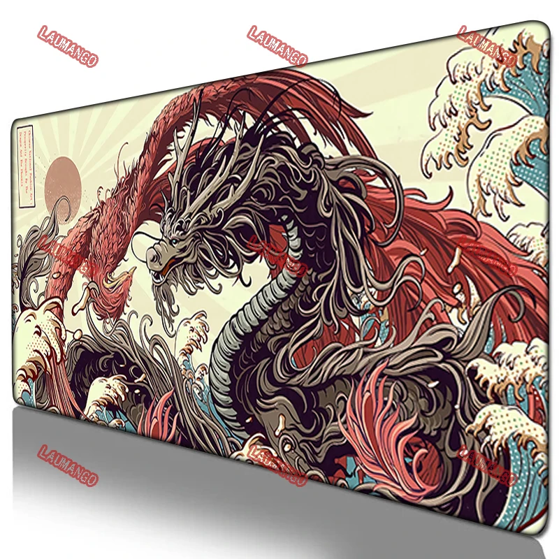 Персонализированные игровые аксессуары японский Настольный коврик с рисунком