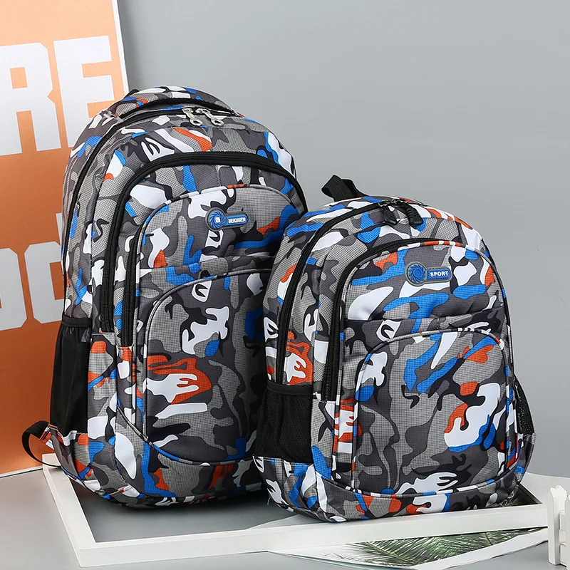 2022 Camouflage School Bags For Boys Girls Children Backpack Kids Book Bag Mochila Escolar Schoolbag Schooltas Cartable Enfant
