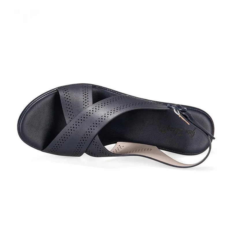 

2021 Fashion Summer Heels Women Bohemian Sandals Platform Shoes Antiskid Sole Breathable Sweat Wicking Insole Open Toe Shoes