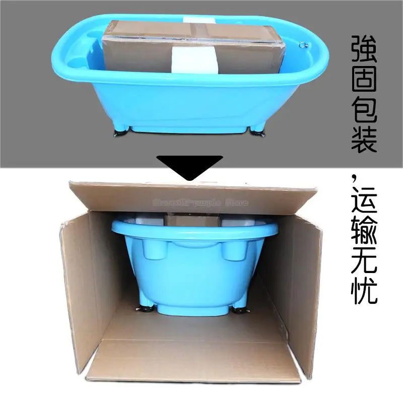 Pet Bathtub Large Products non-slip Bath Tub for Dog and Cat not bend over with high Stainless steel legs Easy install |