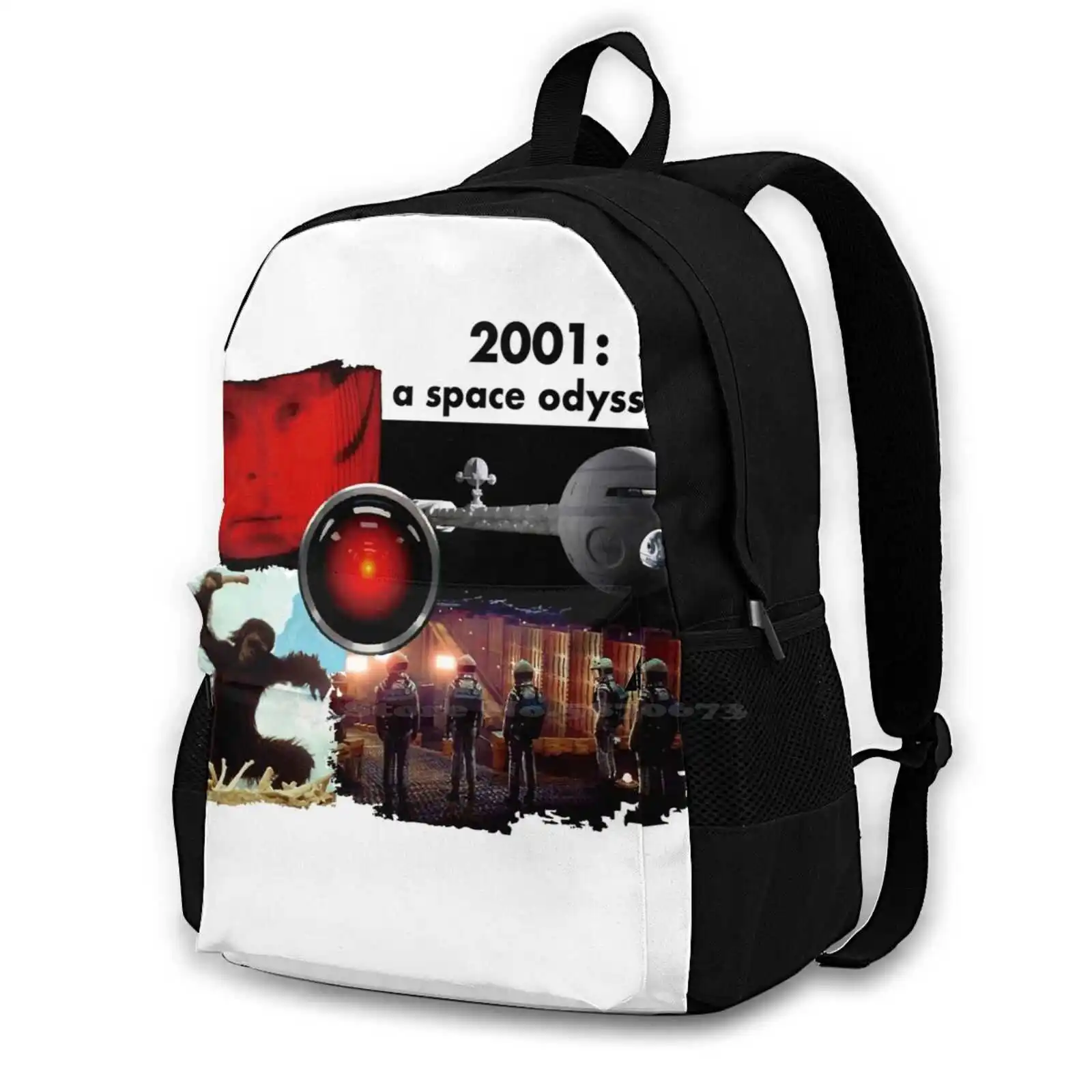 

2001 Space Bag Backpack For Men Women Girls Teenage Black 2001 Space Space Kubrick Stanley Stanley Kubrick Science Fiction