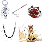 Брелок Mononoke Hime Kodama брелок принцесса Mononoke эльф дерево эльфы Духи Подвески цепочки для ключей для мужчин женщин копай автомобильный брелок ювелирные изделия
