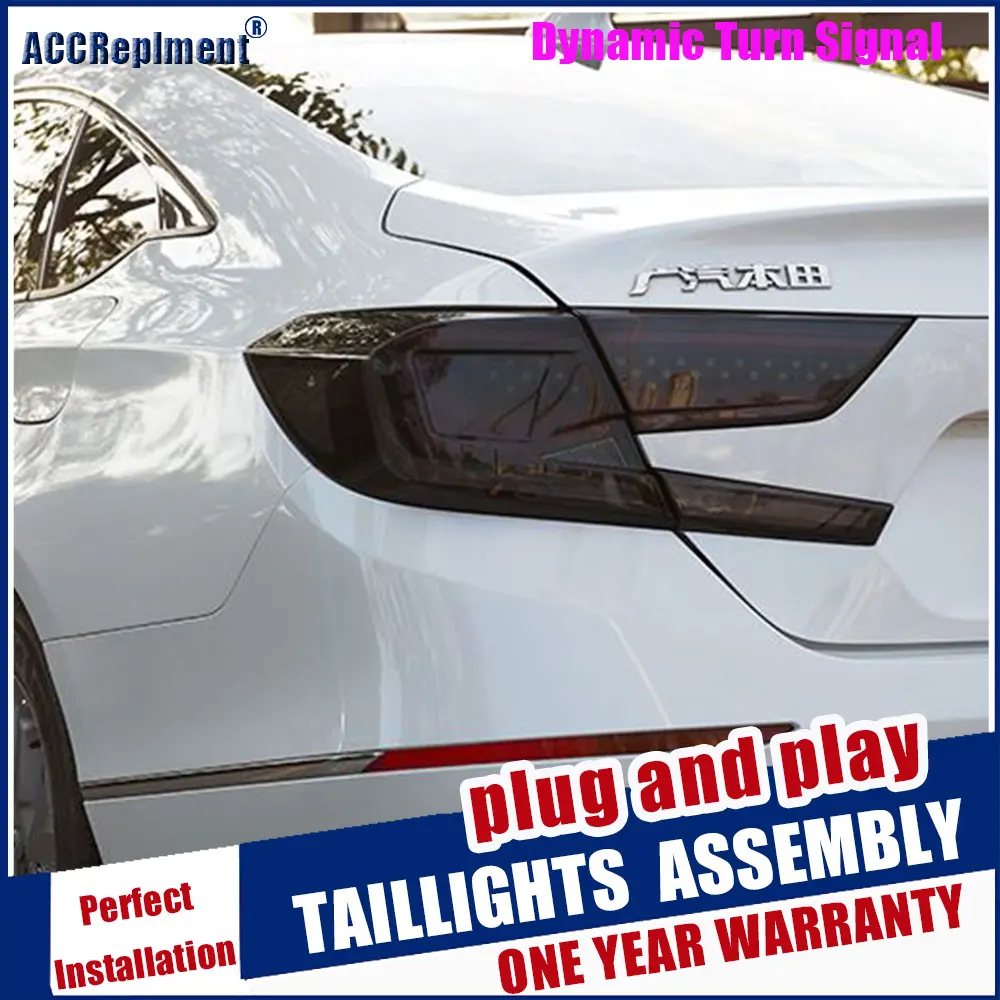 Динамический сигнал поворота для хвостовой части автомобиля светильник s Honda Accord
