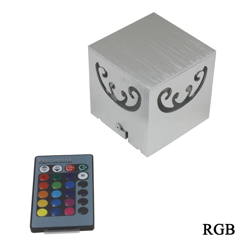 RGB Wall Lamp Светодиодный потолочный светильник в стиле ретро, ночник с бабочкой, 3 Вт, RGB, лофт, декор для спальни, домашний настенный фонарь - Цвет корпуса: RGB Wall Lamp