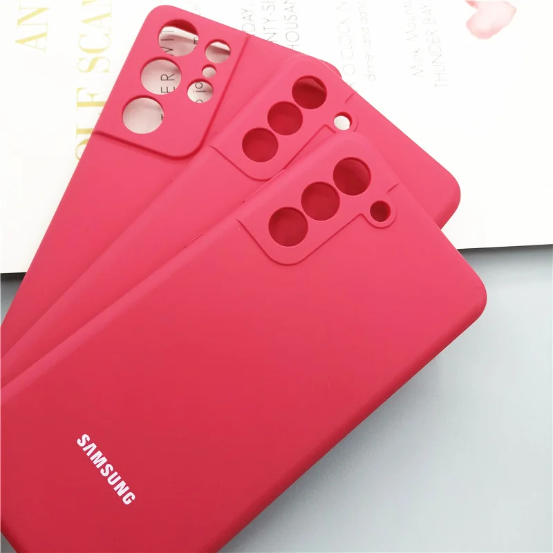samsung galaxy s21 ultra plus 5g s21fe case silky silicone cover for s21 s21plus s21ultra full protective mobile phone shell free global shipping