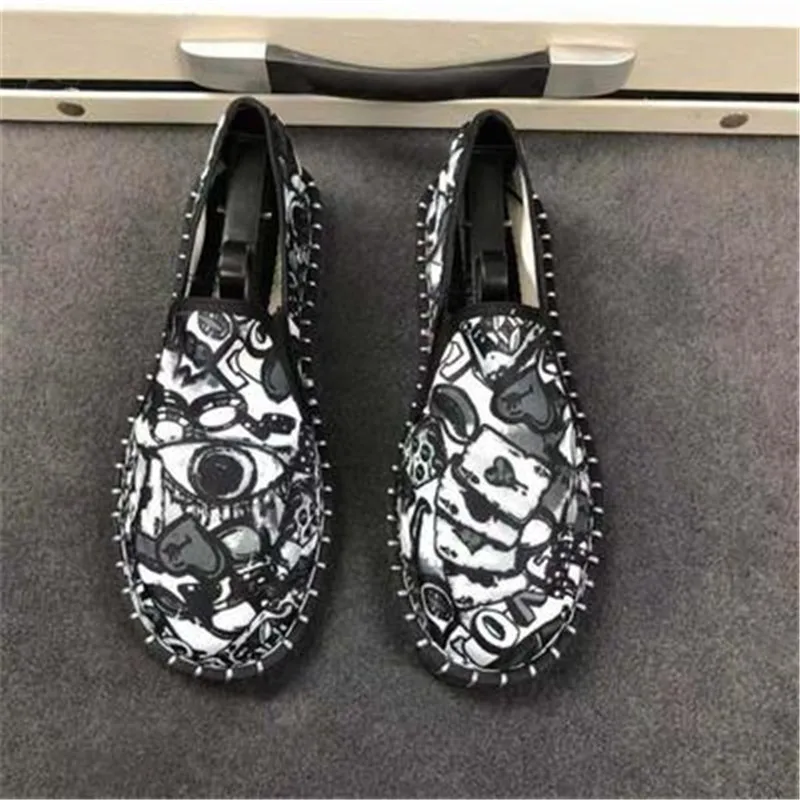 Разноцветные Повседневные мужские туфли на вулканизированной подошве Мужские