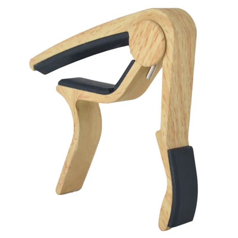 

Wood Grain Metal Guitar Capo With Perfect Silicon Cushion For Guitar Ukulele Tuning Musical Instruments Accessory Guitar Clip
