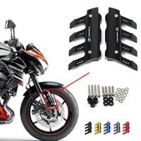 for kawasaki z800 z800e z 800 motorcycle mudguard front fork protector guard block front fender anti fall slider accessories