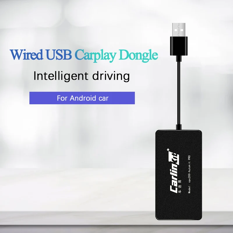 Cartinkit Проводная черная USB смарт связь с Android автомобилем для Apple CarPlay Dongle