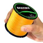 Плетеная рыболовная леска BAKAWA, 4 нити, 300 м 500 м 1000 м, мультифиламентная рыболовная проволока, для ловли карпа