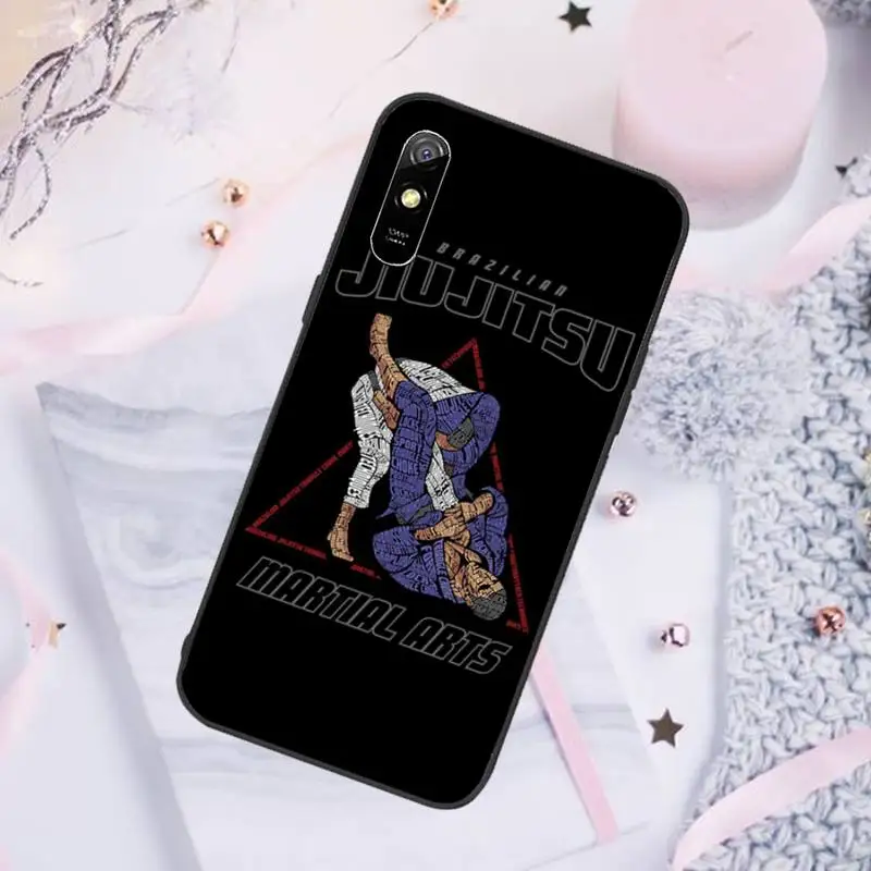 

BJJ Brazilian Jiu Jitsu Phone Cases For Xiaomi Mi Redmi Note 7 8 9 pro 8T 9T 9S 9A 10 Lite pro