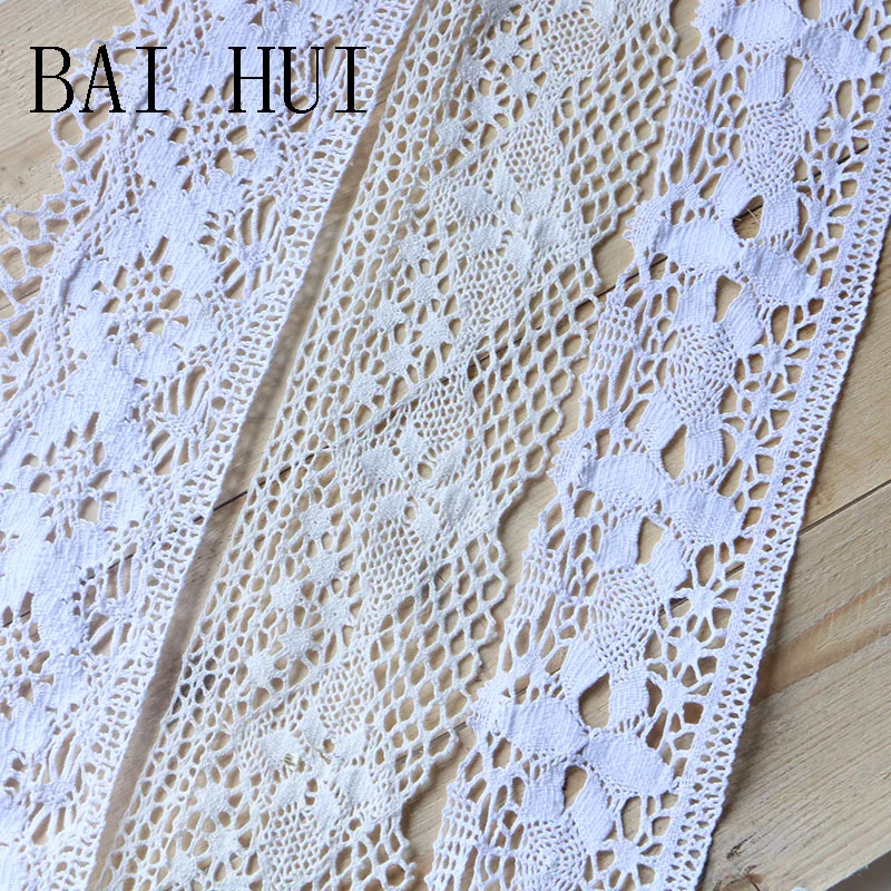 8 см 2 ярда белого цвета лоскутное хлопковое вязаное кружево швейная ткань