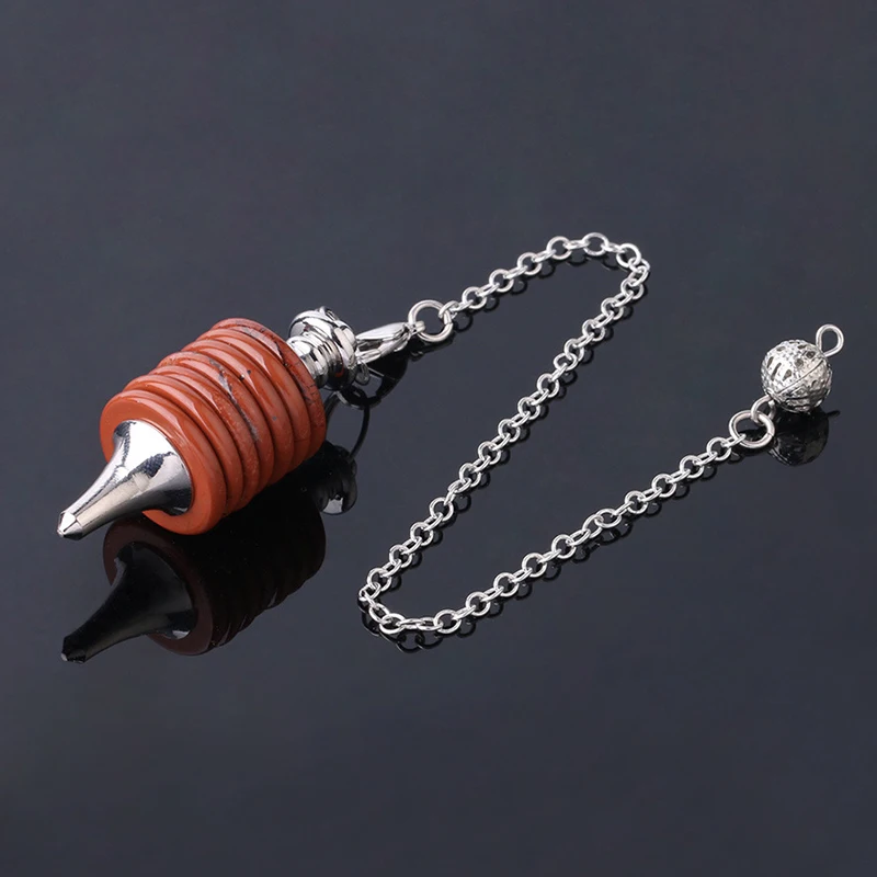 Reiki Wicca естественная яркость для подвески кварцевый кристалл исцеление 7 маятник