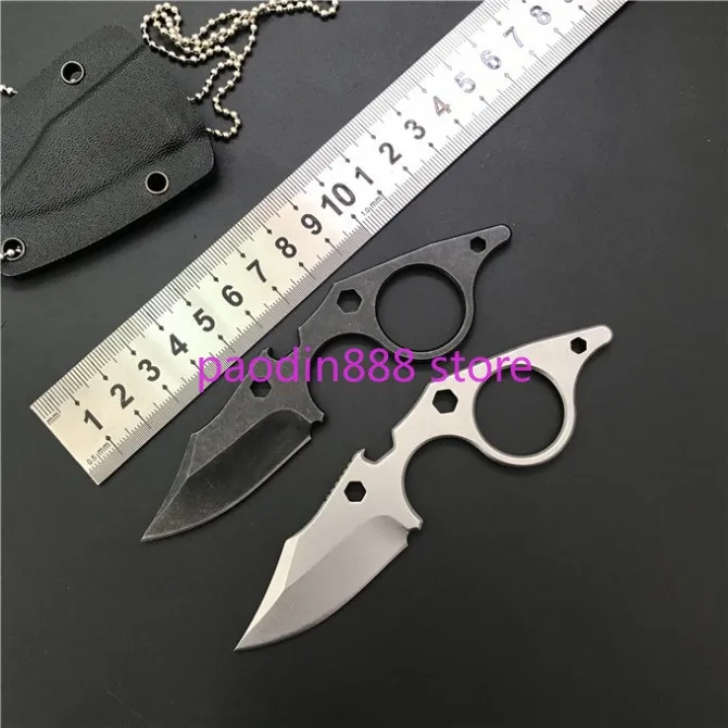 Небольшой Птерозавр прямые Ножи 440C с фиксированным лезвием для повседневного