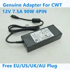 Оригинальное зарядное устройство CWT 90 Вт 12 В а 4PIN 2AAL090F CAM090121, адаптер питания переменного тока для HIKVIISON 7808HW 7816HE 7816HQH-SH