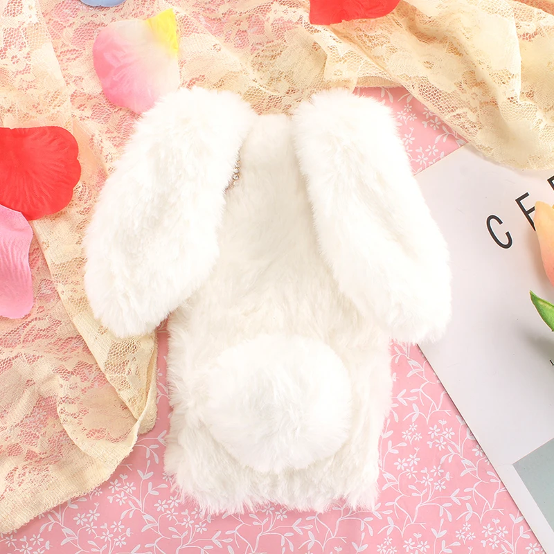 Милый стильный защитный чехол сделай сам с изображением горячей руки кролика для