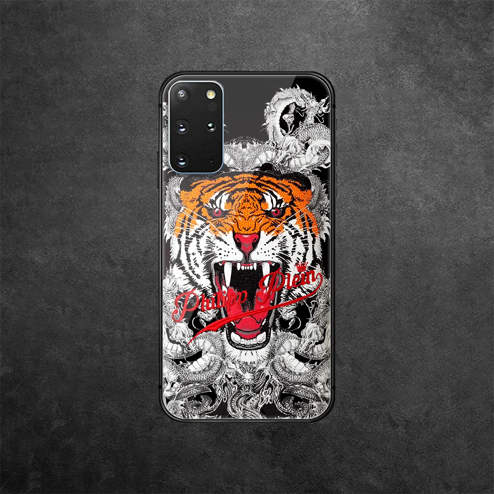 

Brand qp Philipp Tempered Glass Phone Case Cover For Samsung Galaxy Note S 8 9 10 20 21 E Plus Ultra M 31 51 FE Pretty Soft
