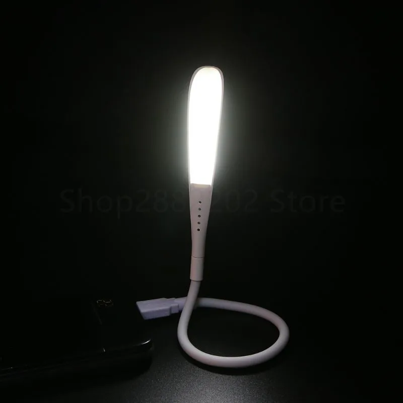 

Dropshipping Portable Mini USB Light LED Lamp 14LEDS Flexible In-line USB Light Ultra Bright Nightlight for Power Bank PC Laptop