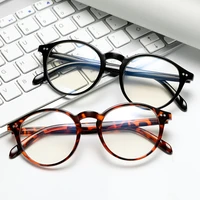retro round eye blue light blocking glasses frame women optical spectacles frames blocking gaming filter glasses uv400