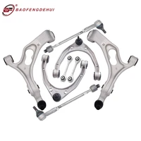 front suspension wishbone ball joint upper lower control arms kit for audi q7 qu 30 tdi 2007