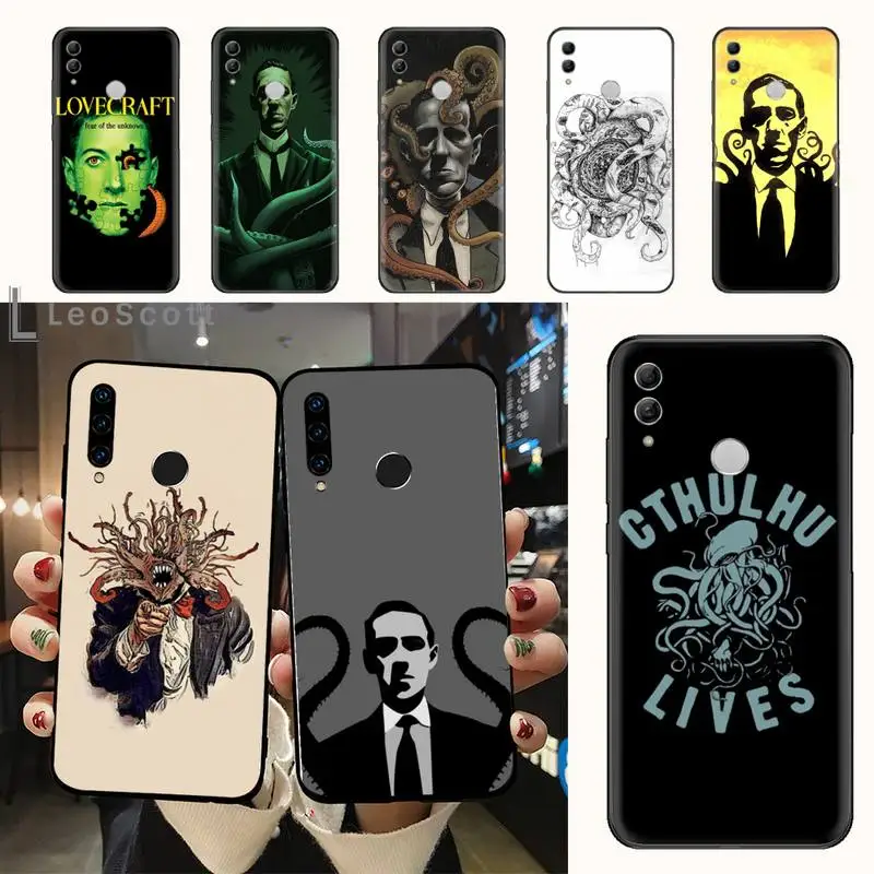 Крутой чехол для телефона lovecraft film festival Huawei Honor 7C 7A 8X 8A 9 10 10i Lite 20 NOVA 3i 3e | Мобильные
