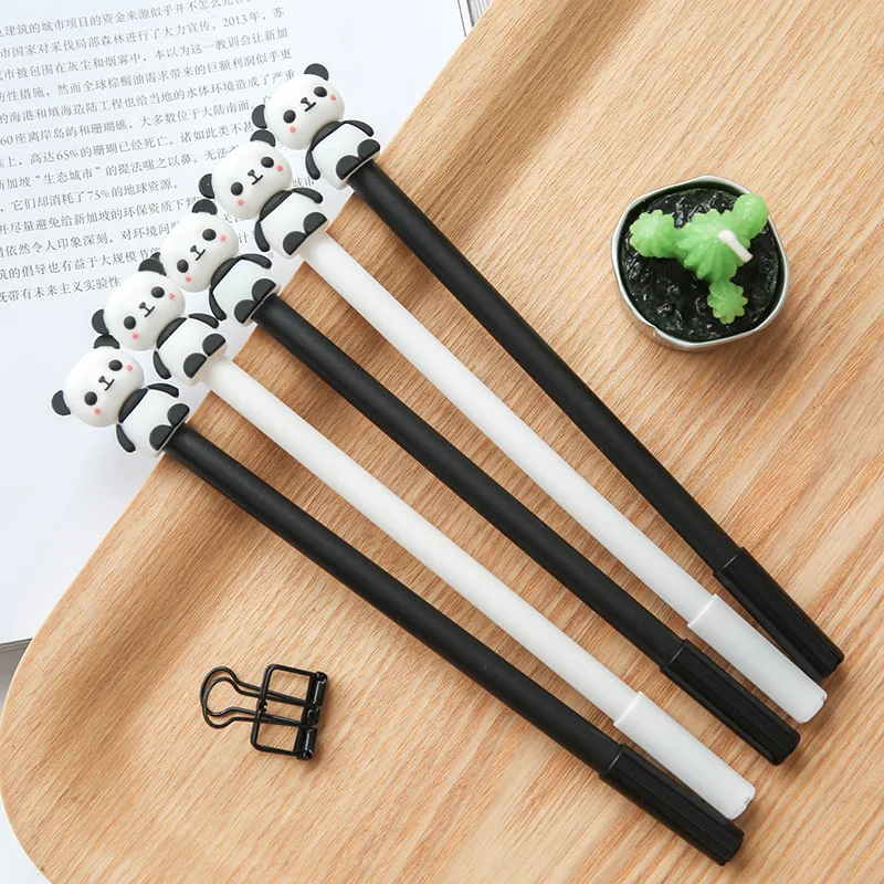 36 шт. креативные Канцтовары с милой пандой гель студенческие ручки для приза