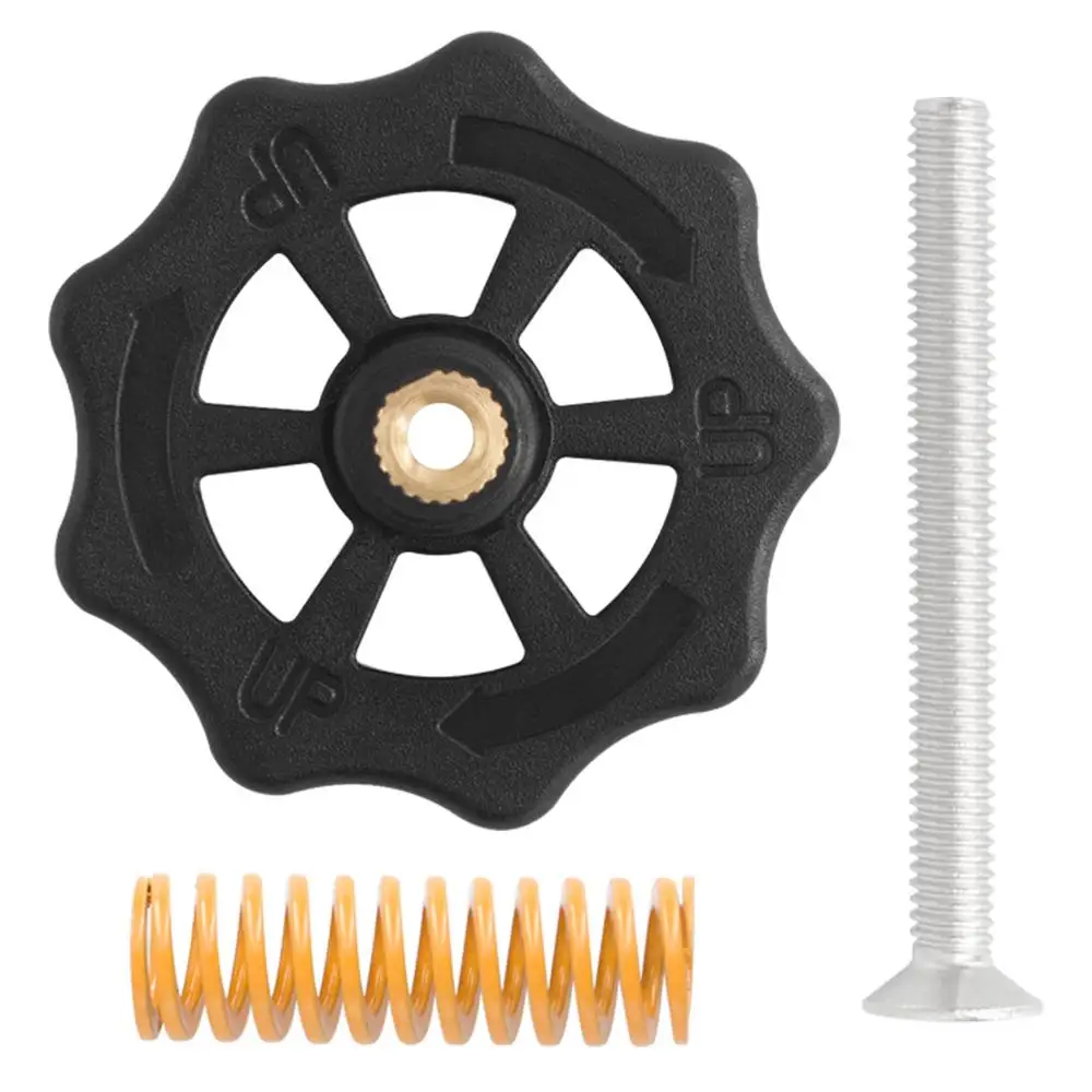 Upgraded Hand Twist Leveling Nut Hot Bed Light Load Compression Mould Die Spring Screws for Ender 3 Pro/Ender 5/CR-10/CR 10S | Компьютеры