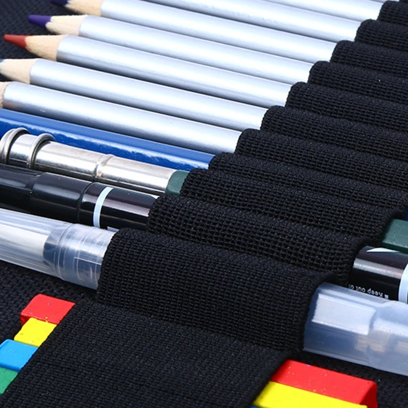 

40pcs Water-soluble Colored Pencils Eraser Sharpener Notebook Kit Art Supplies 1XCE