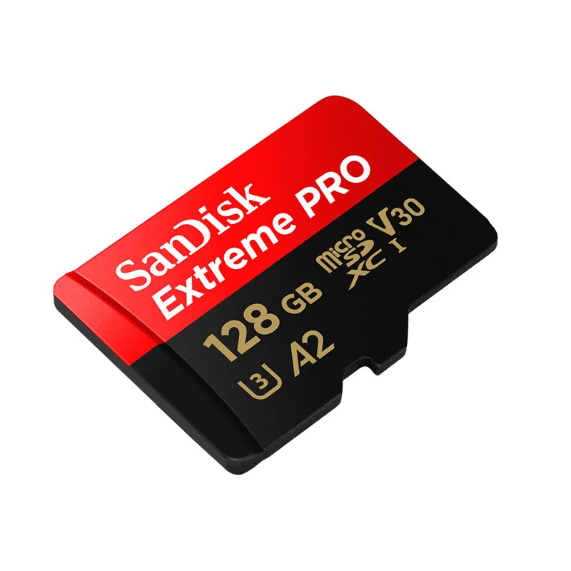 Sandisk Extreme Pro Micro SD карта 256 ГБ 128 32 64 Гб microsd U3 4K памяти TF | Компьютеры и офис