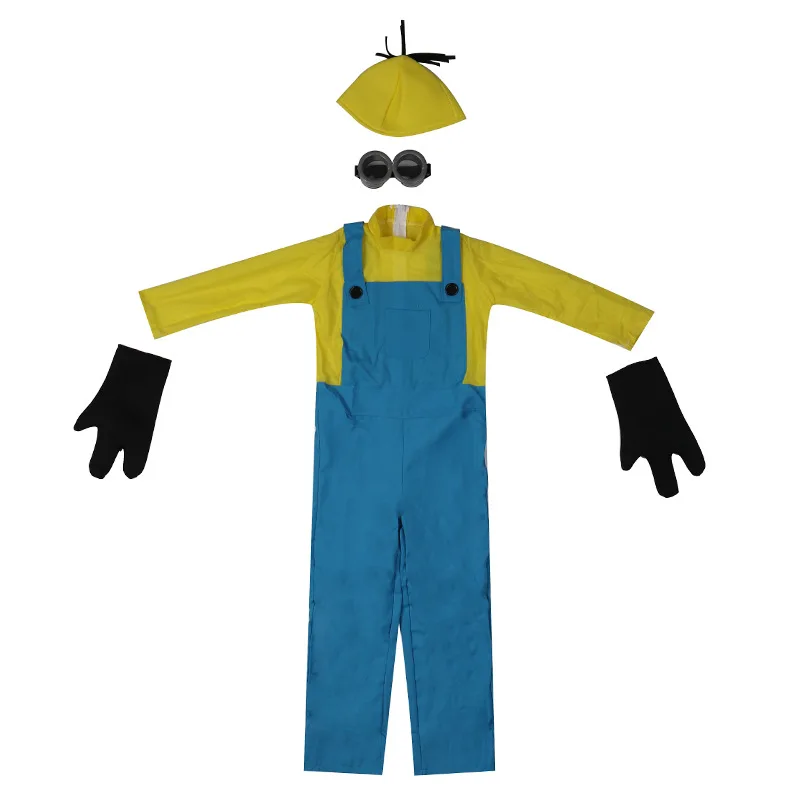 Костюм миньонов для костюмированной вечеринки Костюмы на Хэллоуин мальчиков и