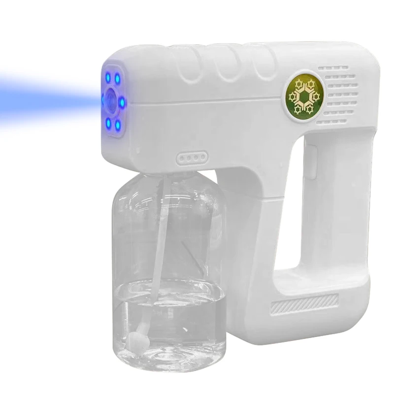 

Electric Wireless Disinfection Gun Sprayer Handheld Portable USB Rechargeable Nano Atomizer Home Disinfection Steam Spray Gun