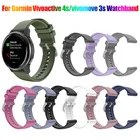 Ремешок для смарт-часов Garmin CAME Vivomove 3s, мягкий силиконовый ремешок для Garmin Vivoactive 4S GarminActive S Garminmove3S