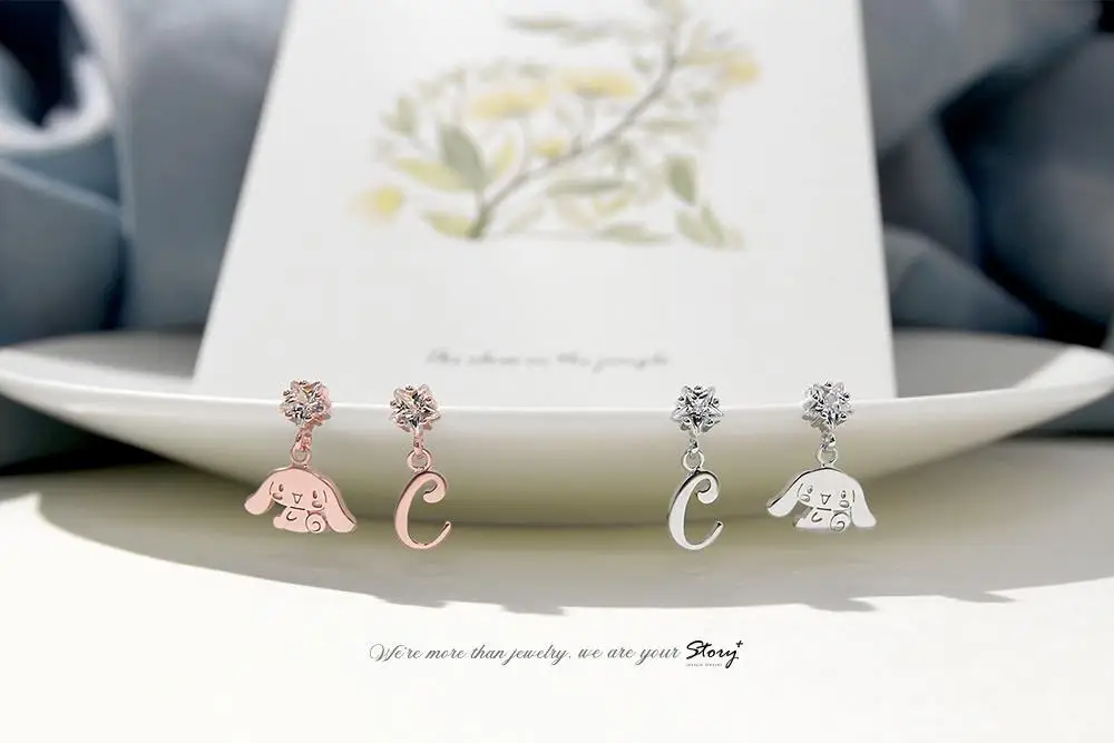 

Big Ears Dog Earrings Sweet Cute Style Earrings