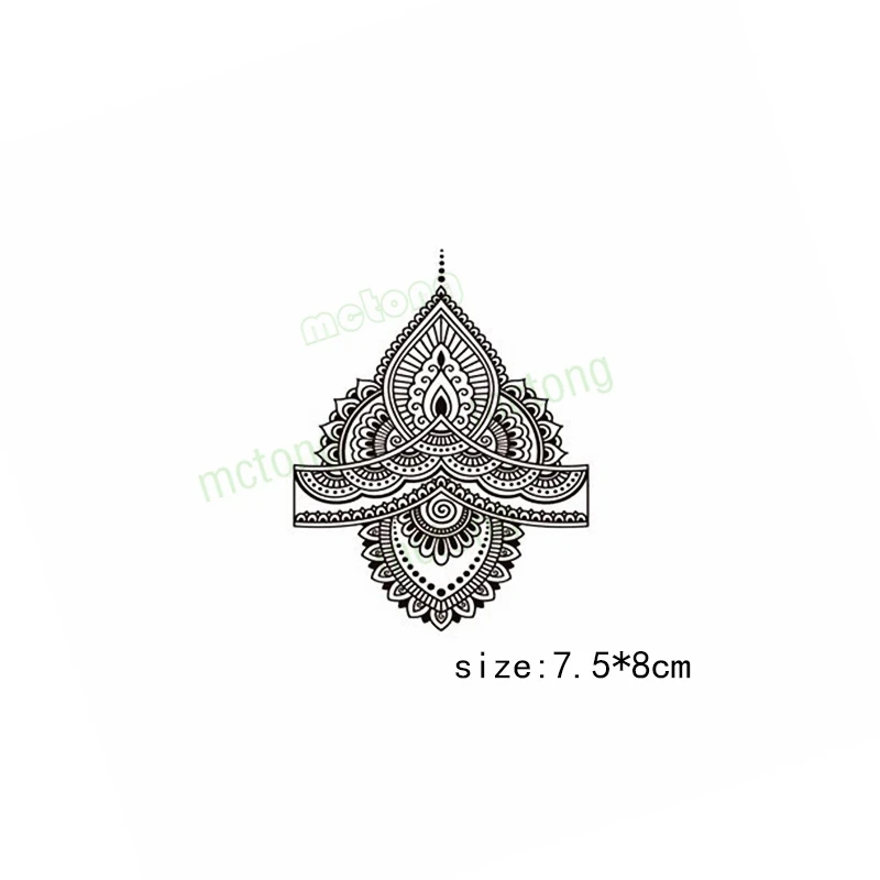 Водостойкая наклейка для тела черная музыкального фестиваля|Временные тату| |