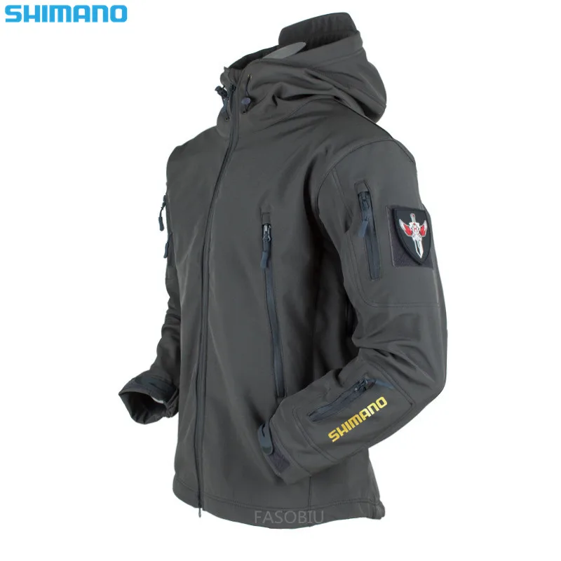 

2021 Shimano Fishing Clothes Soft Shell Lurker Shark Jacket Outdoor Windbreaker Waterproof Colthing Windproof Fishing Jackets